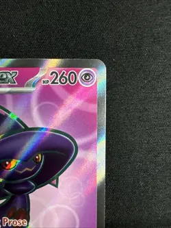 Pokemon Mismagius ex 112/094 Phantasmal Flames ME02 Holo Rare TCG Card - Image 4