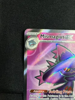Pokemon Mismagius ex 112/094 Phantasmal Flames ME02 Holo Rare TCG Card - Image 5