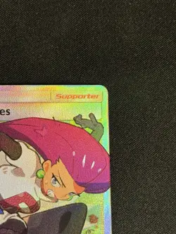 Pokemon TCG Hidden Fates Jessie and James Full Art Trainer Trading Card 68/68 NM - Image 3
