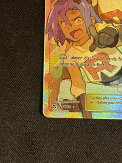 Pokemon TCG Hidden Fates Jessie and James Full Art Trainer Trading Card 68/68 NM - Image 5