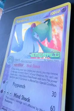 Gardevoir 4/106 Reverse Holo Stamp EX Emerald Pokemon Card - Image 3