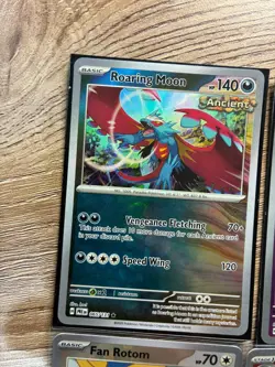 Master Ball Poke Ball Holo Pokemon Cards Lot Roaring Moon Duskull Pyroar NM - Image 2