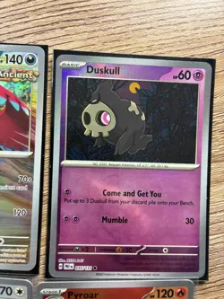 Master Ball Poke Ball Holo Pokemon Cards Lot Roaring Moon Duskull Pyroar NM - Image 3