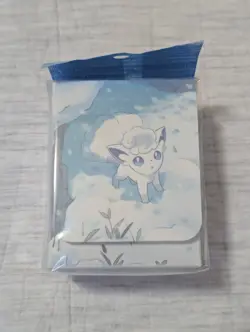 Pokemon Tarding Card Game Alolan Vulpix Deck Box Pokemon Center Japan Exclusive - Image 1