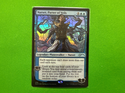 1x NM Stained Glass Foil Narset Parter of Veils War of the Spark MTG Secret Lair - Image 1