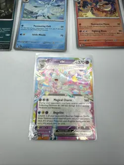 Prismatic evolutions 8 Cosmos Promo Cards - Costco mini Tin Promos & Silveon Ex - Image 2