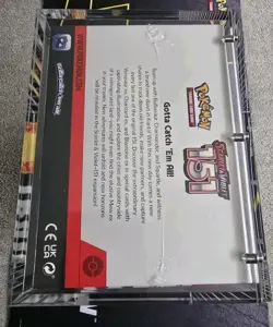Pokemon 151 Booster Bundle Display Case + Acrylic - New & Sealed - Image 3