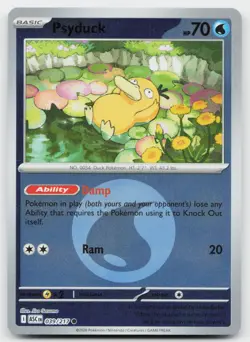 Psyduck (Energy Symbol Pattern) 039/217 Ascended Heroes Pokemon Reverse Holo NM - Image 1