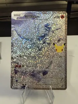Pokemon Reshiram 113/114 Celebrations Classic Collection NM - Image 1