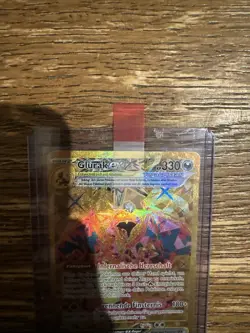 Pokemon Glurak Ex GOLD HYPER Deutsch 228/197 Obsidian Flammen Selten NM - Image 4