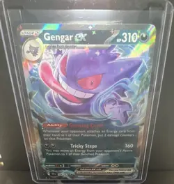 Pokemon Gengar ex 104/162 SV05 Temporal Forces Double Rare Full Art Holo 310HP - Image 1