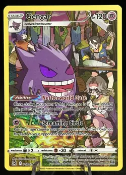 Pokemon TCG Gengar Trainer Gallery Tg06/tg30 2022 Sword Shield Lost Origin NM - Image 1