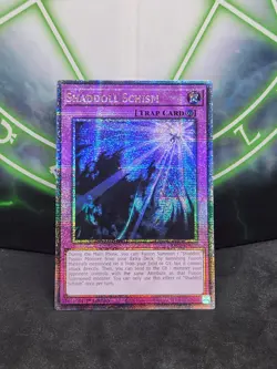 Yugioh Shaddoll Schism RA01-EN077 Quarter Century Secret Rare 1st Edition NM - Image 1