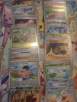 Lot Of 216 Pokemon Cards from Prismatic Evolution - Image 3