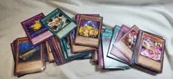 Lot of 99 90s Yu-Gi-Oh! Cards With Trading Card Game.not Mint,pre-owned - Image 1