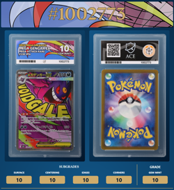 Pokemon Japanese Mega Dream EX Mega Gengar ex 230/193 MA ACE 10 GEM MINT - Image 2