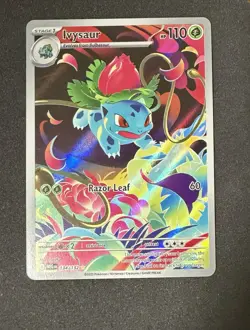 Pokemon Ivysaur Illustration Mega Evolution 134/132 Near Mint Condition - Image 1