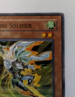 YuGiOh Gemini Soldier Common SDWS-EN004 1st Edition MP Vintage 🤯🔥 - Image 4