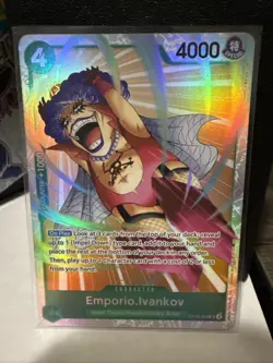 Emporio.Ivankov OP16-026 SR The Time of Battle Foil English One Piece TCG - Image 1