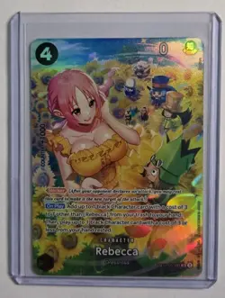 Bandai One Piece CCG Rebecca OP05-091 Awakening New Era Alt Art Foil SR ENG - Image 1