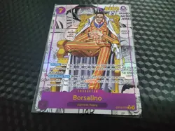 One Piece TCG Borsalino Manga Foil Alt Art OP16-073 The Time Of Battle - Image 1