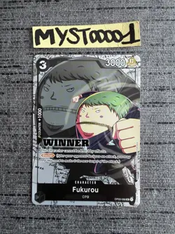 Carte One Piece Fukurou OP03-088 Promo WINNER English Card - Image 1