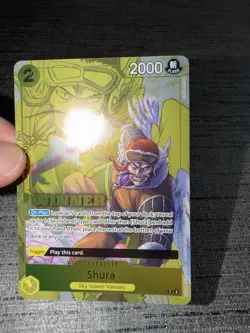 Carte One Piece Shura OP06-106 Promo WINNER English Card - Image 3
