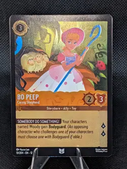Bo Peep - Caring Shepherd [Foil] #13 Lorcana Wilds Unknown - NM - Image 1