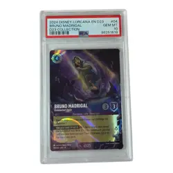 Disney Lorcana D23 Collection Promo Bruno Madrigal - Undetected Uncle #04 PSA 10 - Image 1