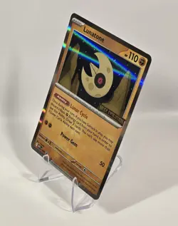 Lunatone 004 Me: Mega Evolution Stamped Promo Pokemon Card - NM - Image 3