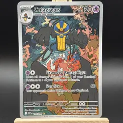 Pokemon Card - Cofagrigus 123/086 White Flare English - Illustration Rare - NM - Image 2