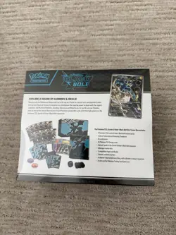 Pokemon TCG Thunderous Black Bolt ETB Full Art Promo Card Sealed - Image 2