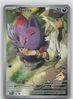 N's Zorua - SVP SV: Scarlet & Violet Promo Cards #189 Holo NM - Image 1