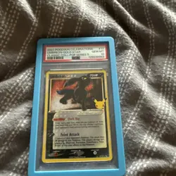 2021 Pokemon Celebrations Classic Collection Umbreon Gold Star PSA 10 - Image 1