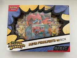 Pokemon TCG Ascended Heroes Mega Geraligator ex Box Sealed - Image 1