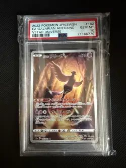 PSA 10 Galarian Articuno 182/172 Pokemon Japanese Vstar Universe SWSH Full Art - Image 1