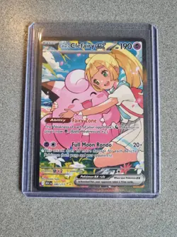 LILLIE'S CLEFAIRY EX 280/217 SPECIAL ILLUSTRATION RARE ASCENDED HEROES POKEMON - Image 1