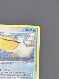 2005 Pokemon TCG EX Deoxys Pelipper 21/107 Rare Non Holo NM Tomokazu Komiya - Image 3