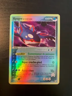 Carte Pokemon : Kyogre de Team Aqua 3/95 Reverse Ex Team Aqua & Team Magma FR - Image 1