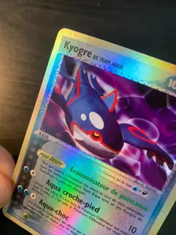 Carte Pokemon : Kyogre de Team Aqua 3/95 Reverse Ex Team Aqua & Team Magma FR - Image 2