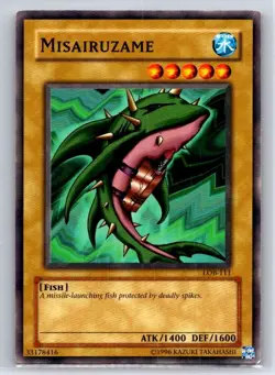 Misairuzame LOB-111 The Legend of Blue Eyes White Dragon Yu-Gi-Oh LP - Image 1