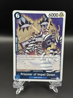 Prisoner of Impel Down OP16-042 R The Time of Battle Foil English One Piece - Image 1