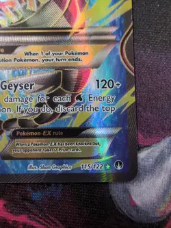 M Gyarados EX XY Breakpoint Holo Card 115/122 [UK Seller] - Image 4