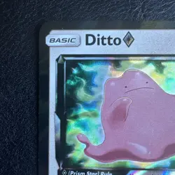 Pokemon Card Ditto Prism Star SM - Lost Thunder Prism Rare 154/214 Near Mint - Image 2