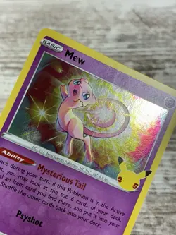 Mew 11/25 Celebrations Holo 25th Anniversary Card - NM Near Mint - Image 2
