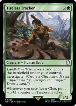Tireless Tracker Fallout Commander MTG NM Magic - Image 1
