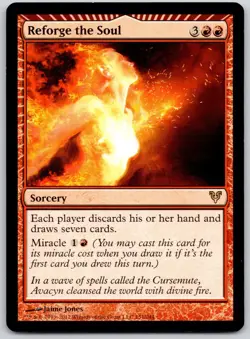 Reforge the Soul 151 Rare Avacyn Restored Magic: The Gathering Lightly Played - Image 1