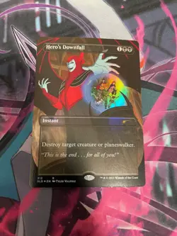 MTG - HERO'S DOWNFALL - RARE - FOIL - SLD 312 - NM *SECRET LAIR* - Image 1