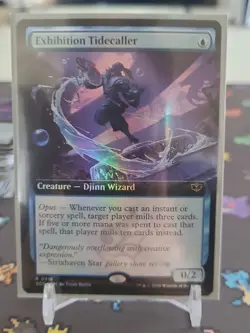 Exhibition Tidecaller (Extended Art) Secrets of Strixhaven Foil - Image 1