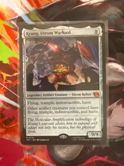 MTG Krang, Utrom Warlord Mythic Rare + Akroma's Will Rare - Image 3